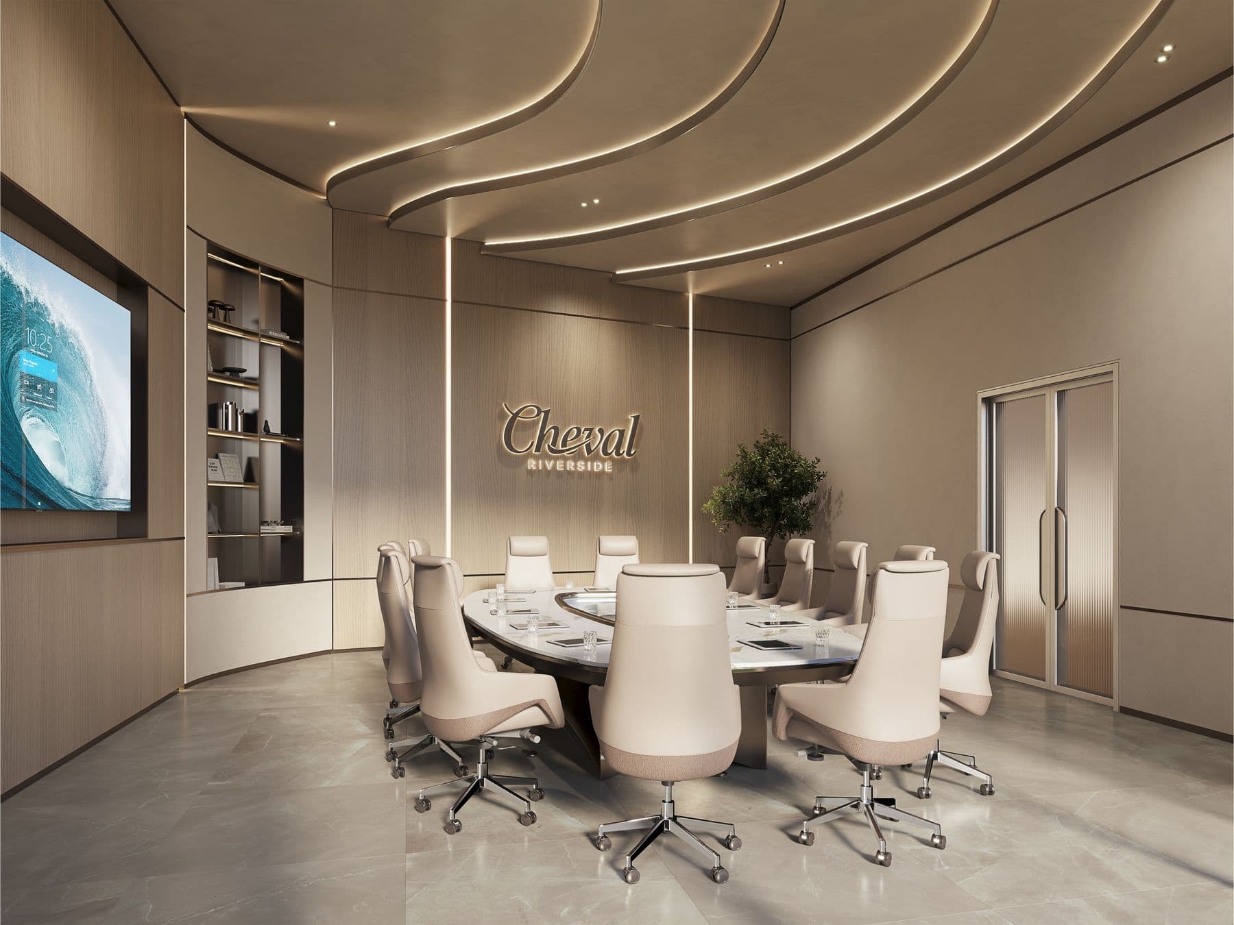 The conference room