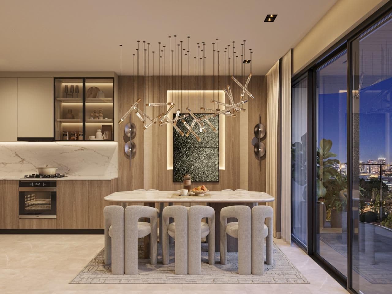 Seasons Riverside dining area