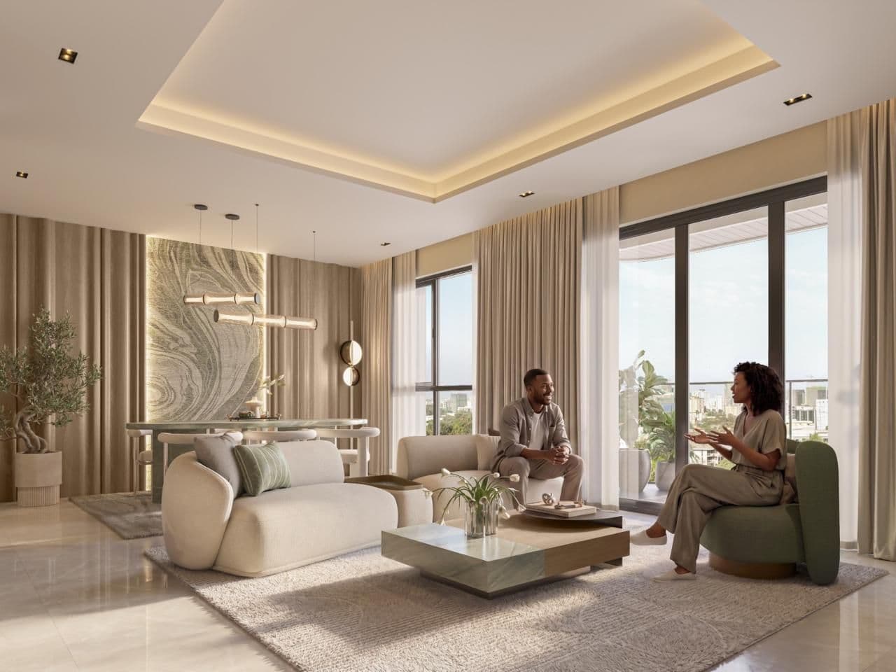 Seasons Riverside living room